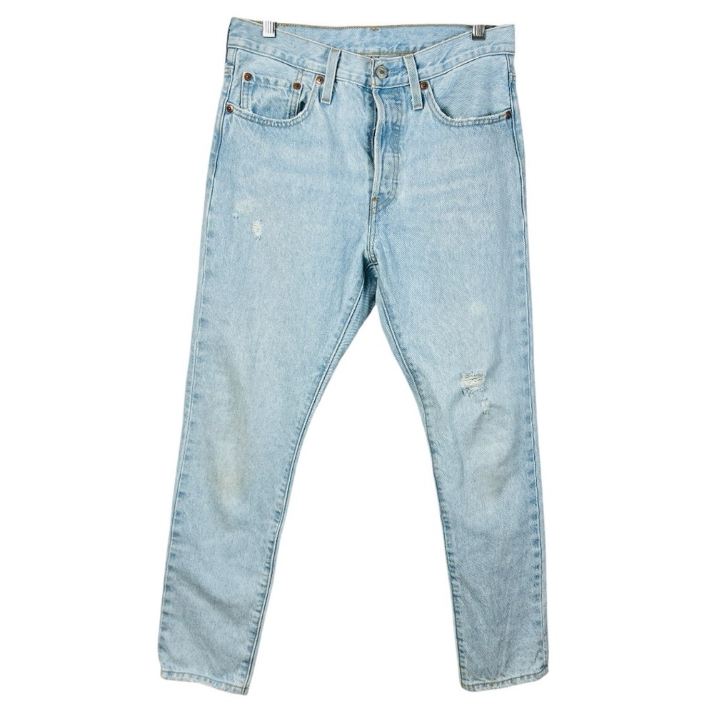 Levi's 501 Skinny Filiforme Light Wash Straight
Leg Jeans Women Size 26